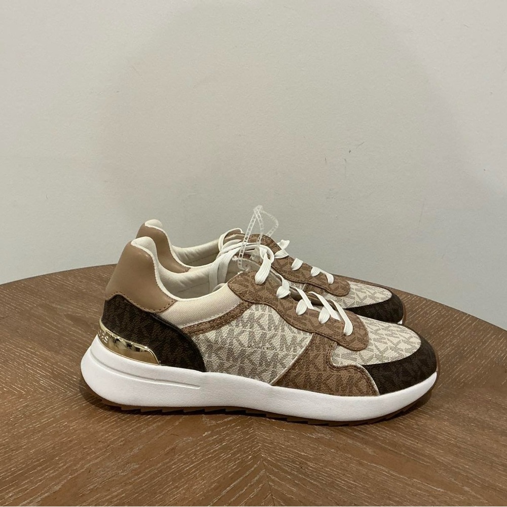 Michael Kors Monique MK Monogram Sneakers Woman - Picture 5 of 6